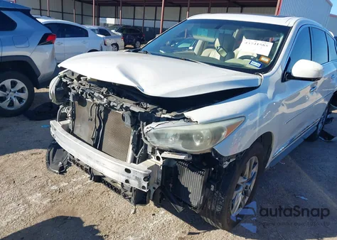 2013 Infiniti Jx35 z USA, uszkodzony, nr VIN 5N1AL0MN8DC333595